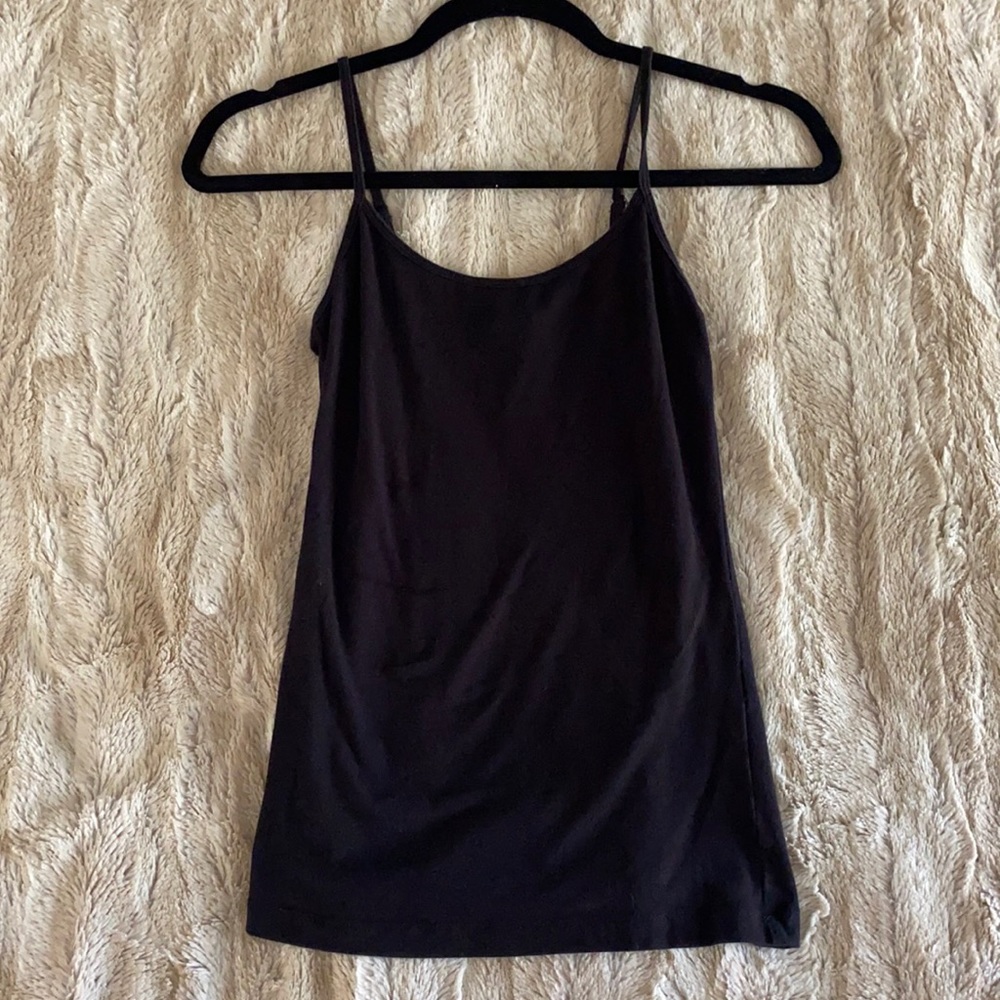 Black Cami Tank Top